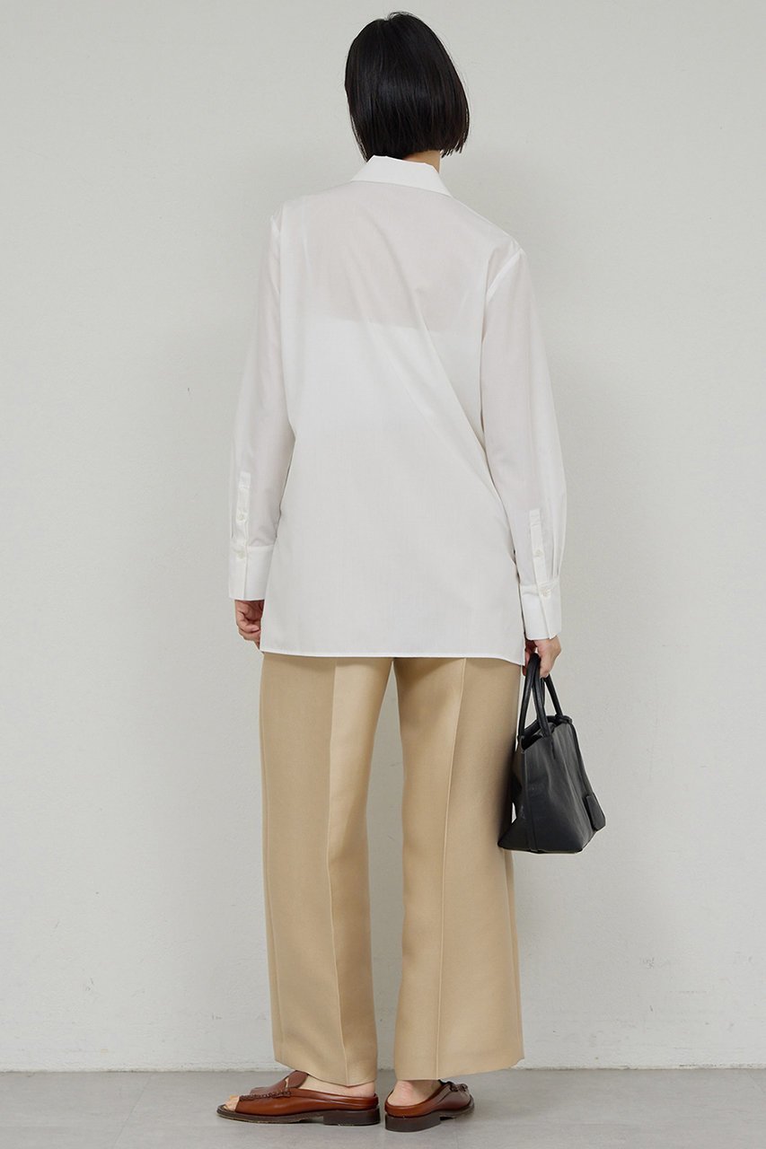 【ガリャルダガランテ/GALLARDAGALANTE】のミニマルシャツ 人気、トレンドファッション・服の通販 founy(ファニー) 　ファッション　Fashion　レディースファッション　Fashion for Women　トップス・カットソー　Cut & Sew Tops　シャツ・ブラウス・オフィスカジュアル　Elegant Blouses & Button-Ups　2026年　2026　シンプル　Simple, Minimal　スリーブ　Sleeve, Long Sleeve / Short Sleeve　バランス　Balance, Style Balance　ロング　Long, Long-Length　夏　Summer　春　Spring　S/S・春夏　SS, Spring/Summer, Warm Season　other-4|ID: prp329100004807470 ipo3291000000034885742