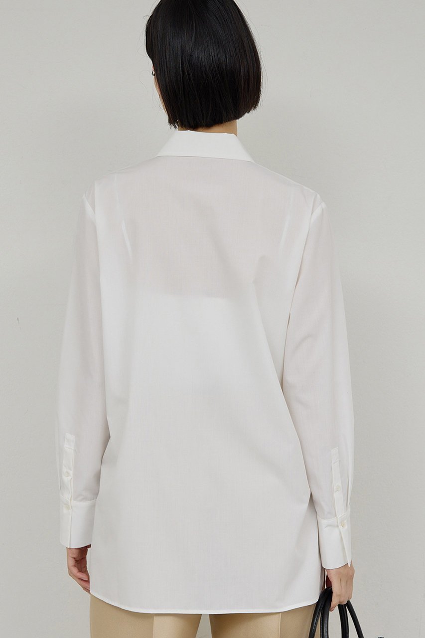 【ガリャルダガランテ/GALLARDAGALANTE】のミニマルシャツ 人気、トレンドファッション・服の通販 founy(ファニー) 　ファッション　Fashion　レディースファッション　Fashion for Women　トップス・カットソー　Cut & Sew Tops　シャツ・ブラウス・オフィスカジュアル　Elegant Blouses & Button-Ups　2026年　2026　シンプル　Simple, Minimal　スリーブ　Sleeve, Long Sleeve / Short Sleeve　バランス　Balance, Style Balance　ロング　Long, Long-Length　夏　Summer　春　Spring　S/S・春夏　SS, Spring/Summer, Warm Season　other-7|ID: prp329100004807470 ipo3291000000034885745