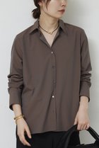 【ガリャルダガランテ/GALLARDAGALANTE】のミニマルシャツ ブラウン|ID:prp329100004807470