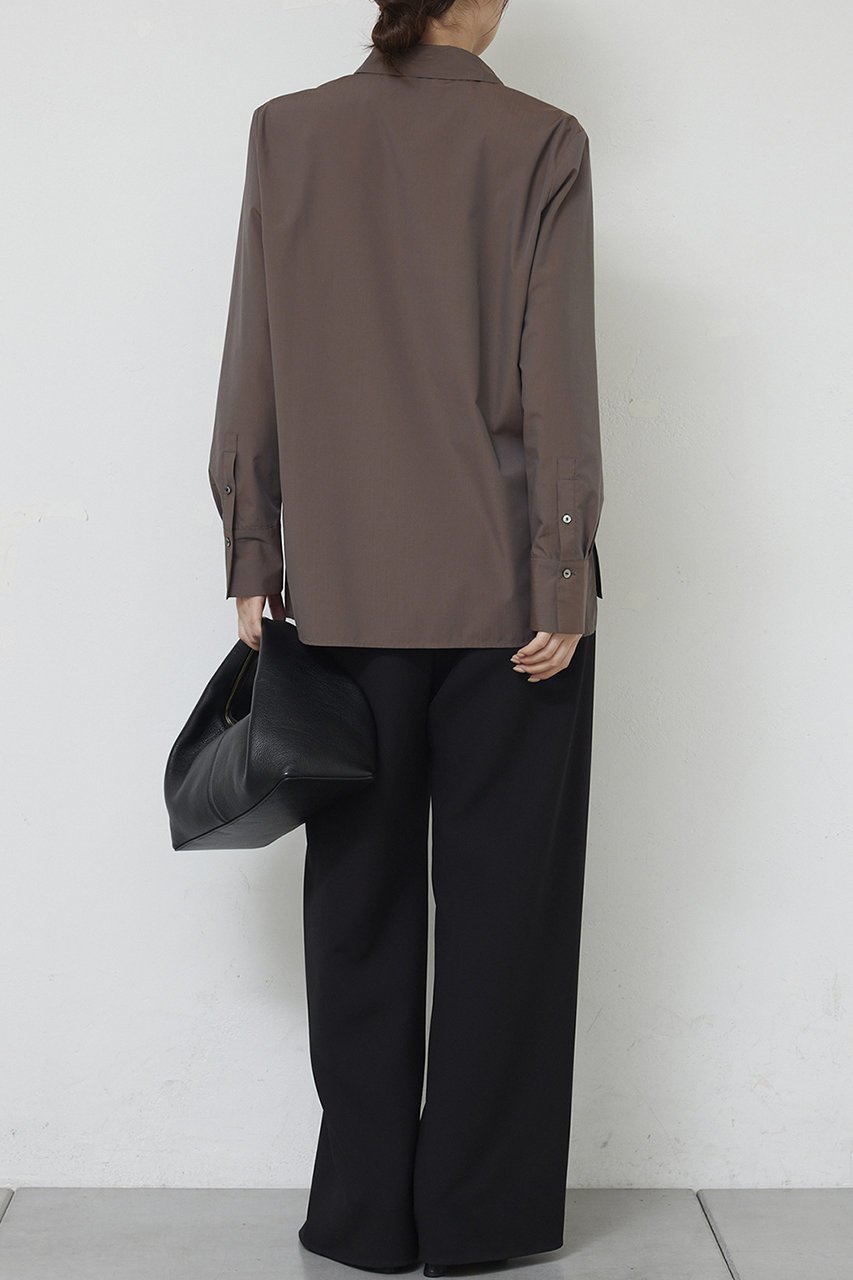 【ガリャルダガランテ/GALLARDAGALANTE】のミニマルシャツ 人気、トレンドファッション・服の通販 founy(ファニー) 　ファッション　Fashion　レディースファッション　Fashion for Women　トップス・カットソー　Cut & Sew Tops　シャツ・ブラウス・オフィスカジュアル　Elegant Blouses & Button-Ups　2026年　2026　シンプル　Simple, Minimal　スリーブ　Sleeve, Long Sleeve / Short Sleeve　バランス　Balance, Style Balance　ロング　Long, Long-Length　夏　Summer　春　Spring　S/S・春夏　SS, Spring/Summer, Warm Season　other-4|ID: prp329100004807470 ipo3291000000035445162