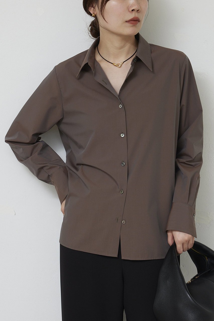 【ガリャルダガランテ/GALLARDAGALANTE】のミニマルシャツ 人気、トレンドファッション・服の通販 founy(ファニー) 　ファッション　Fashion　レディースファッション　Fashion for Women　トップス・カットソー　Cut & Sew Tops　シャツ・ブラウス・オフィスカジュアル　Elegant Blouses & Button-Ups　2026年　2026　シンプル　Simple, Minimal　スリーブ　Sleeve, Long Sleeve / Short Sleeve　バランス　Balance, Style Balance　ロング　Long, Long-Length　夏　Summer　春　Spring　S/S・春夏　SS, Spring/Summer, Warm Season　other-5|ID: prp329100004807470 ipo3291000000035445163