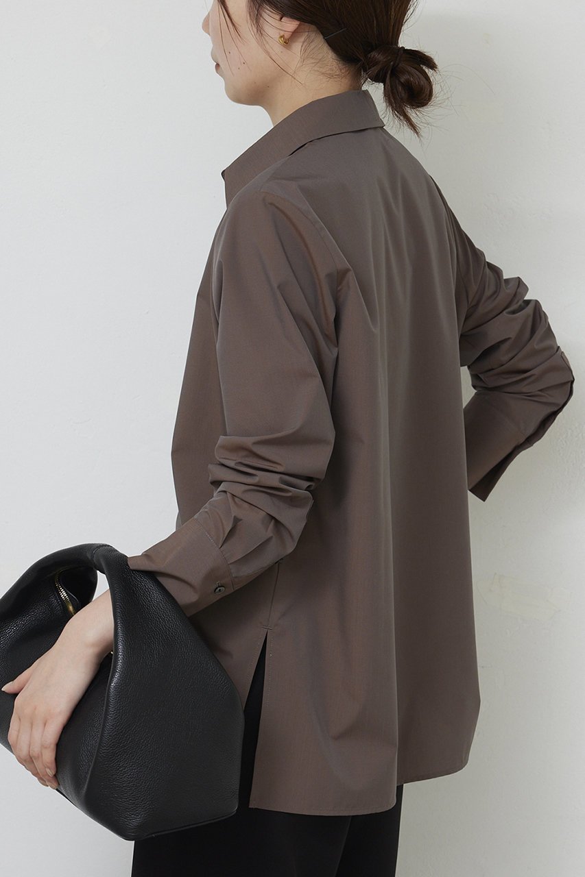 【ガリャルダガランテ/GALLARDAGALANTE】のミニマルシャツ 人気、トレンドファッション・服の通販 founy(ファニー) 　ファッション　Fashion　レディースファッション　Fashion for Women　トップス・カットソー　Cut & Sew Tops　シャツ・ブラウス・オフィスカジュアル　Elegant Blouses & Button-Ups　2026年　2026　シンプル　Simple, Minimal　スリーブ　Sleeve, Long Sleeve / Short Sleeve　バランス　Balance, Style Balance　ロング　Long, Long-Length　夏　Summer　春　Spring　S/S・春夏　SS, Spring/Summer, Warm Season　other-6|ID: prp329100004807470 ipo3291000000035445164