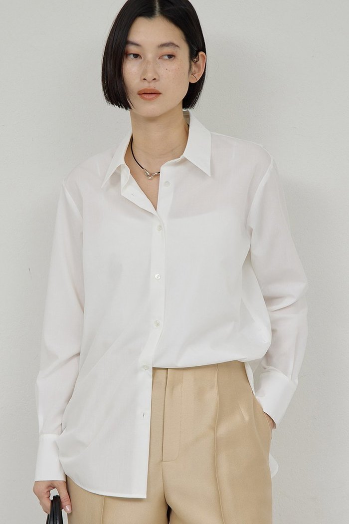 【ガリャルダガランテ/GALLARDAGALANTE】のミニマルシャツ インテリア・キッズ・メンズ・レディースファッション・服の通販 founy(ファニー) https://founy.com/ ファッション Fashion レディースファッション Fashion for Women トップス・カットソー Cut & Sew Tops シャツ・ブラウス・オフィスカジュアル Elegant Blouses & Button-Ups 2026年 2026 シンプル Simple, Minimal スリーブ Sleeve, Long Sleeve / Short Sleeve バランス Balance, Style Balance ロング Long, Long-Length 夏 Summer 春 Spring S/S・春夏 SS, Spring/Summer, Warm Season |ID: prp329100004807470 ipo3291000000035997583