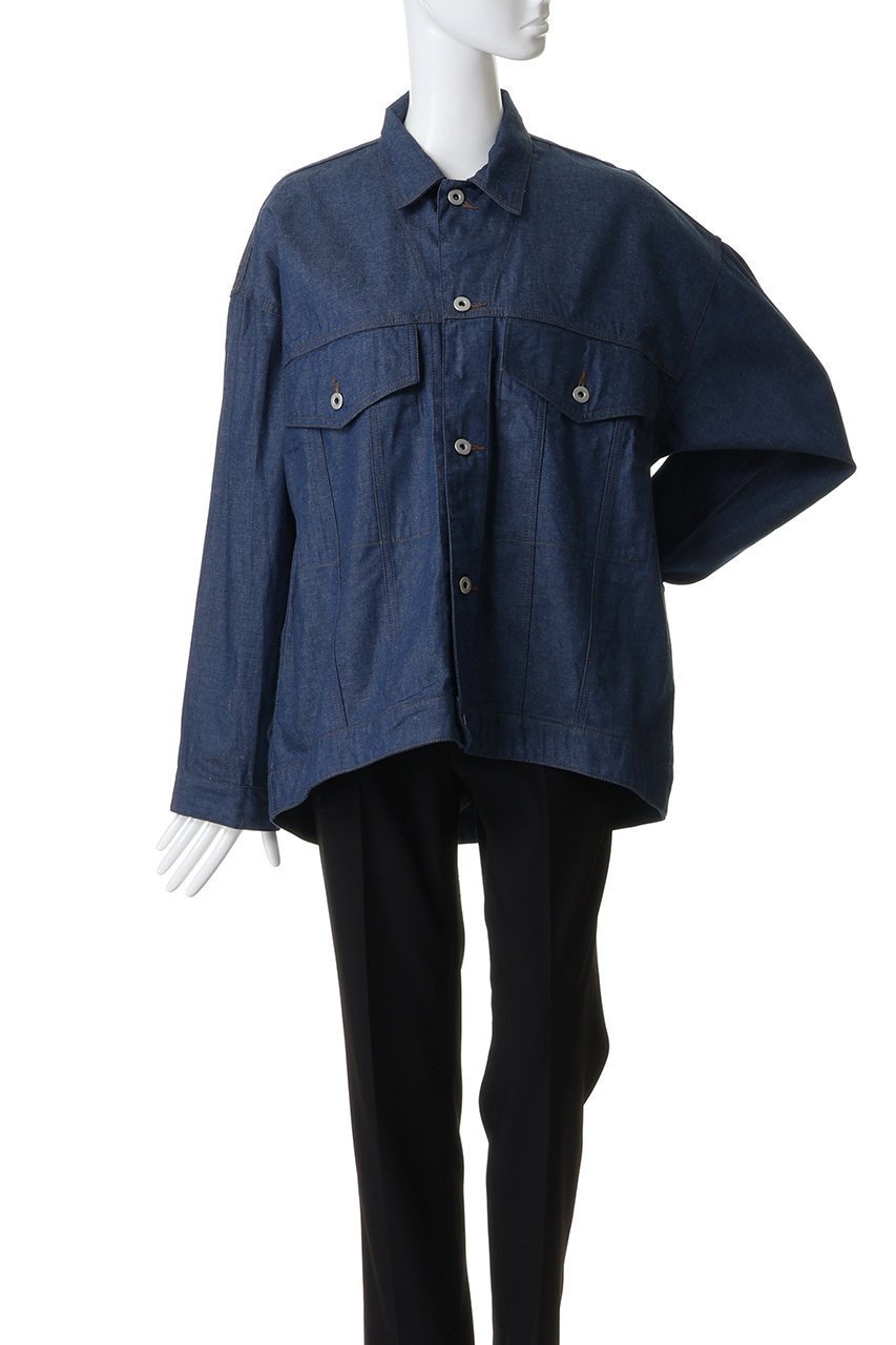 【ミディウミ/MidiUmi】のwide denim JK ジャケット 人気、トレンドファッション・服の通販 founy(ファニー) 　ファッション　Fashion　レディースファッション　Fashion for Women　アウター　Coat / Outerwear Collection　レディースジャケット・軽アウター　Jackets　2026年　2026　ジャケット　Jacket, Outerwear　デニム　Denim, Jeans Material　バランス　Balance, Style Balance　ミックス　Mix, Mixed Style　リラックス　Relax, Relaxed Fit　夏　Summer　春　Spring　S/S・春夏　SS, Spring/Summer, Warm Season　other-2|ID: prp329100004807482 ipo3291000000035445166