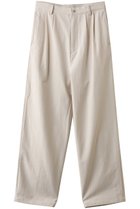 【ミディウミ/MidiUmi】のback satin 2tuck PT パンツ ivory|ID:prp329100004807484