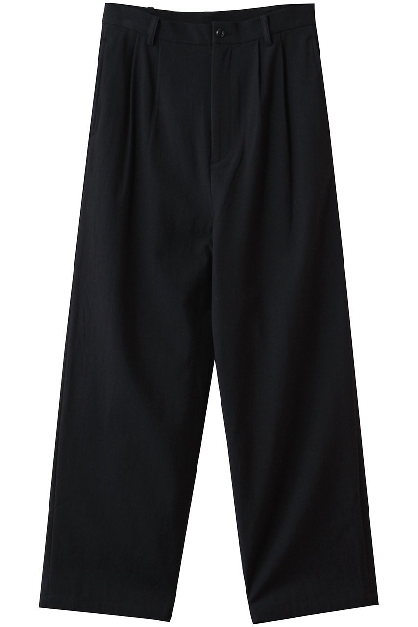 【ミディウミ/MidiUmi】のback satin 2tuck PT パンツ インテリア・キッズ・メンズ・レディースファッション・服の通販 founy(ファニー) 　ファッション　Fashion　レディースファッション　Fashion for Women　パンツ　Pants & Trousers　2026年　2026　エレガント 上品　Elegant　サテン　Satin, Glossy Fabric　スウェット / スエット　Sweatshirt, Sweatwear　バランス　Balance, Style Balance　夏　Summer　春　Spring　S/S・春夏　SS, Spring/Summer, Warm Season　navy|ID: prp329100004807484 ipo3291000000034885839