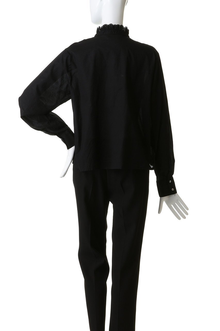 【ミディウミ/MidiUmi】のpin tuck lace shirt シャツ 大人の最旬トレンドファッション＆コーディネート founy(ファウニー) 　ファッション　Fashion　レディースファッション　Fashion for Women　トップス・カットソー　Cut & Sew Tops　シャツ・ブラウス・オフィスカジュアル　Elegant Blouses & Button-Ups　おすすめ　Recommended / Our Picks　カーディガン　Cardigan, Knitwear　クラシカル　Classical, Vintage-Inspired　ジャケット　Jacket, Outerwear　スリーブ　Sleeve, Long Sleeve / Short Sleeve　レース　Lace, Lace Fabric　ロング　Long, Long-Length　エレガント 上品　Elegant　other-4|ID: prp329100004807489 ipo3291000000036742841