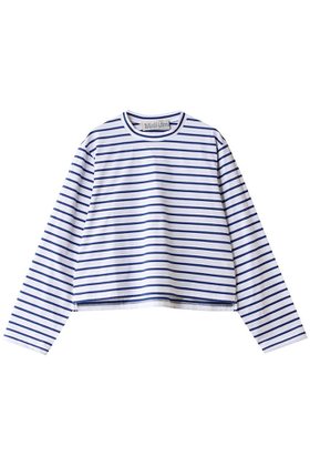 【ミディウミ/MidiUmi】のBD basic T Tシャツ 人気、トレンドファッション・服の通販 founy(ファニー) ファッション Fashion レディースファッション Fashion for Women トップス・カットソー Cut & Sew Tops シャツ・ブラウス・オフィスカジュアル Elegant Blouses & Button-Ups ロングTシャツ・Tシャツ Longline T-Shirts & Tees カットソー・ベーシックTシャツ Cut-and-Sewn Tops / Stretch Tees & Basics 2026年 2026 ショート Short, Short Length スリット Slit, Slit Detail スリーブ Sleeve, Long Sleeve / Short Sleeve トレンド Trend, Trending Now バランス Balance, Style Balance ボーダー Border, Stripe ロング Long, Long-Length 夏 Summer 定番 Standard, Basic Item 春 Spring S/S・春夏 SS, Spring/Summer, Warm Season |ID:prp329100004807490