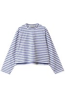 【ミディウミ/MidiUmi】のBD basic T Tシャツ 人気、トレンドファッション・服の通販 founy(ファニー) ファッション Fashion レディースファッション Fashion for Women トップス・カットソー Cut & Sew Tops シャツ・ブラウス・オフィスカジュアル Elegant Blouses & Button-Ups ロングTシャツ・Tシャツ Longline T-Shirts & Tees カットソー・ベーシックTシャツ Cut-and-Sewn Tops / Stretch Tees & Basics 2026年 2026 ショート Short, Short Length スリット Slit, Slit Detail スリーブ Sleeve, Long Sleeve / Short Sleeve トレンド Trend, Trending Now バランス Balance, Style Balance ボーダー Border, Stripe ロング Long, Long-Length 夏 Summer 定番 Standard, Basic Item 春 Spring S/S・春夏 SS, Spring/Summer, Warm Season |ID:prp329100004807490