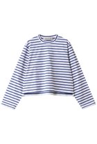 【ミディウミ/MidiUmi】のBD basic T Tシャツ 人気、トレンドファッション・服の通販 founy(ファニー) ファッション Fashion レディースファッション Fashion for Women トップス・カットソー Cut & Sew Tops シャツ・ブラウス・オフィスカジュアル Elegant Blouses & Button-Ups ロングTシャツ・Tシャツ Longline T-Shirts & Tees カットソー・ベーシックTシャツ Cut-and-Sewn Tops / Stretch Tees & Basics 2026年 2026 ショート Short, Short Length スリット Slit, Slit Detail スリーブ Sleeve, Long Sleeve / Short Sleeve トレンド Trend, Trending Now バランス Balance, Style Balance ボーダー Border, Stripe ロング Long, Long-Length 夏 Summer 定番 Standard, Basic Item 春 Spring S/S・春夏 SS, Spring/Summer, Warm Season thumbnail blue|ID: prp329100004807490 ipo3291000000034885893