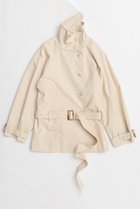 【メゾンスペシャル/MAISON SPECIAL】のShort Trench Coat/ショートトレンチコート IVR(アイボリー)|ID: prp329100004807499 ipo3291000000034886213