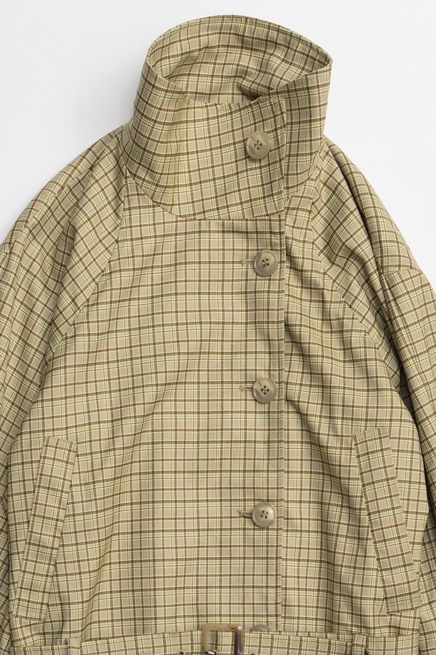 【メゾンスペシャル/MAISON SPECIAL】のShort Trench Coat/ショートトレンチコート 人気、トレンドファッション・服の通販 founy(ファニー) 　ファッション　Fashion　レディースファッション　Fashion for Women　アウター　Coat / Outerwear Collection　コート・ロングコート・ピーコート　Long Coats, Peacoats & More　トレンチコート / 春秋の定番アウター　Trench Coats　インナー　Innerwear　春　Spring　軽量　Lightweight, Ultra Light　ショート　Short, Short Length　スタンド　Stand Collar, Upright Stand　ツイル　Twist, Twisted Detail　バランス　Balance, Style Balance　ブラウジング　Blouson Silhouette, Cinched Waist　S/S・春夏　SS, Spring/Summer, Warm Season　おすすめ　Recommended / Our Picks　夏　Summer　2026年　2026　other-2|ID: prp329100004807499 ipo3291000000034886215