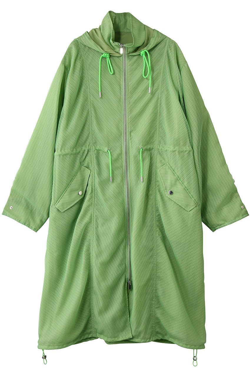 【メゾンスペシャル/MAISON SPECIAL】のShear Moss Coat/シアーモッズコート インテリア・キッズ・メンズ・レディースファッション・服の通販 founy(ファニー) 　ファッション　Fashion　レディースファッション　Fashion for Women　アウター　Coat / Outerwear Collection　コート・ロングコート・ピーコート　Long Coats, Peacoats & More　モッズコート・ミリタリー風アウター　Mods & Field Coats　アウトドア　Outdoor Clothing　エアリー　Airy Texture　春　Spring　バルーン　Balloon, Balloon Silhouette　モッズコート　Mods Coat, Military Parka　ロング　Long, Long-Length　ワーク　Workwear, Utility Style　S/S・春夏　SS, Spring/Summer, Warm Season　夏　Summer　2026年　2026　GRN(グリーン)|ID: prp329100004807502 ipo3291000000035619027