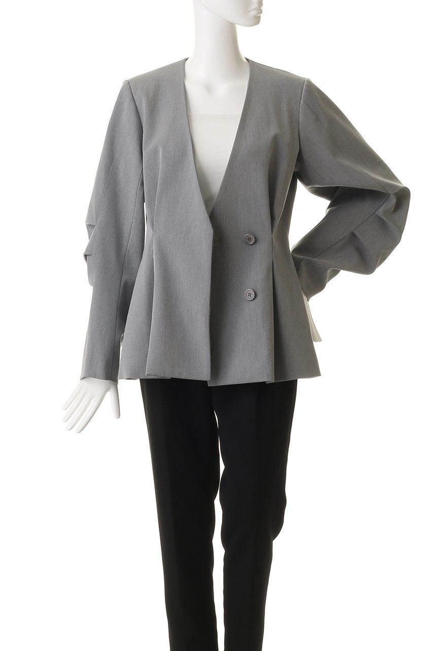 【メゾンスペシャル/MAISON SPECIAL】のShaped Cocoon Sleeve Jacket/シェイプコクーンスリーブジャケット 人気、トレンドファッション・服の通販 founy(ファニー) 　ファッション　Fashion　レディースファッション　Fashion for Women　アウター　Coat / Outerwear Collection　レディースジャケット・軽アウター　Jackets　シェイプ　Shape, Slim Fit　ジャケット　Jacket, Outerwear　パターン　Pattern, Design Print　other-7|ID: prp329100004807503 ipo3291000000036658102