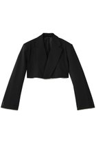 【メゾンスペシャル/MAISON SPECIAL】のBack-Tulle Short Jacket/バックチュールショートジャケット BLK(ブラック)|ID: prp329100004807504 ipo3291000000035619053