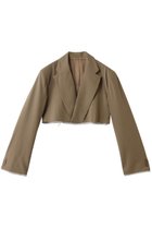 【メゾンスペシャル/MAISON SPECIAL】のBack-Tulle Short Jacket/バックチュールショートジャケット BGE(ベージュ)|ID: prp329100004807504 ipo3291000000035619056