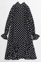 【メゾンスペシャル/MAISON SPECIAL】の2WAY Sleeve Dot One-Piece/2WAYスリーブドットワンピース BLK(ブラック)|ID: prp329100004807505 ipo3291000000034886273