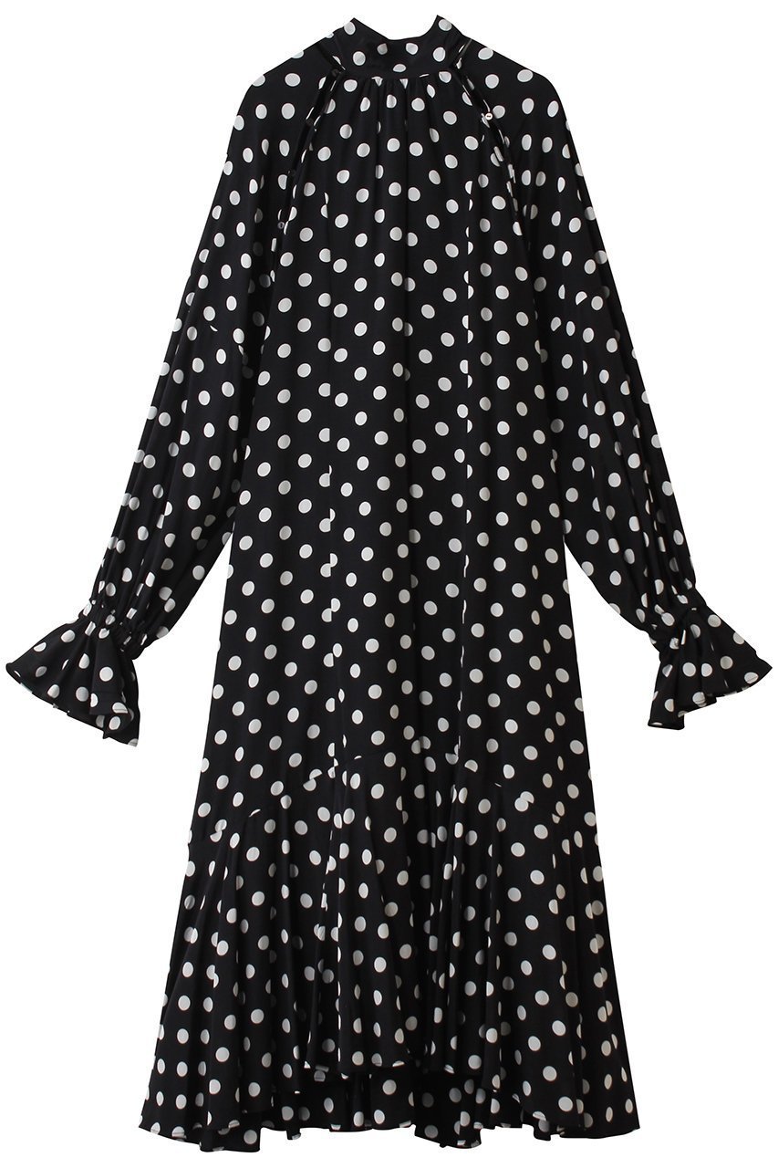【メゾンスペシャル/MAISON SPECIAL】の2WAY Sleeve Dot One-Piece/2WAYスリーブドットワンピース 人気、トレンドファッション・服の通販 founy(ファニー) 　ファッション　Fashion　レディースファッション　Fashion for Women　ワンピース　Dresses　チュニック　Tunic Tops & Dresses　春　Spring　スタンド　Stand Collar, Upright Stand　スラックス　Slacks, Dress Pants　チュニック　Tunic, Long Top　デニム　Denim, Jeans Material　ドット　Polka Dot, Dot Pattern　ドレス　Dress, One-Piece　ボトム　Bottoms, Lower Wear　リボン　Ribbon, Bow　ロング　Long, Long-Length　S/S・春夏　SS, Spring/Summer, Warm Season　おすすめ　Recommended / Our Picks　夏　Summer　2026年　2026　 other-1|ID: prp329100004807505 ipo3291000000036138642