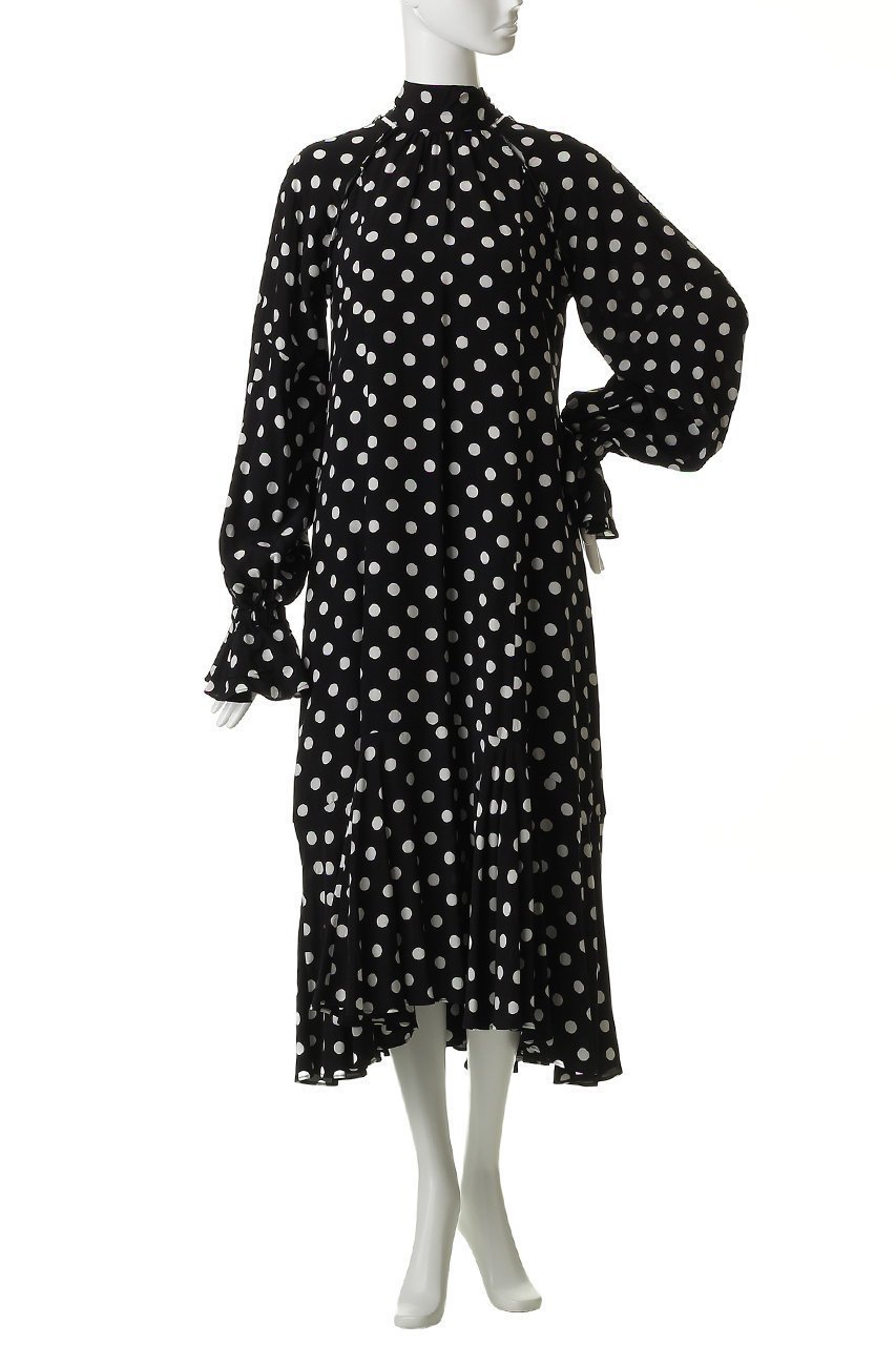 【メゾンスペシャル/MAISON SPECIAL】の2WAY Sleeve Dot One-Piece/2WAYスリーブドットワンピース 人気、トレンドファッション・服の通販 founy(ファニー) 　ファッション　Fashion　レディースファッション　Fashion for Women　ワンピース　Dresses　チュニック　Tunic Tops & Dresses　春　Spring　スタンド　Stand Collar, Upright Stand　スラックス　Slacks, Dress Pants　チュニック　Tunic, Long Top　デニム　Denim, Jeans Material　ドット　Polka Dot, Dot Pattern　ドレス　Dress, One-Piece　ボトム　Bottoms, Lower Wear　リボン　Ribbon, Bow　ロング　Long, Long-Length　S/S・春夏　SS, Spring/Summer, Warm Season　おすすめ　Recommended / Our Picks　夏　Summer　2026年　2026　other-2|ID: prp329100004807505 ipo3291000000036138645