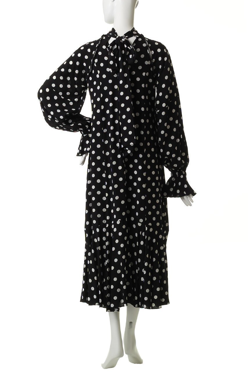 【メゾンスペシャル/MAISON SPECIAL】の2WAY Sleeve Dot One-Piece/2WAYスリーブドットワンピース 人気、トレンドファッション・服の通販 founy(ファニー) 　ファッション　Fashion　レディースファッション　Fashion for Women　ワンピース　Dresses　チュニック　Tunic Tops & Dresses　春　Spring　スタンド　Stand Collar, Upright Stand　スラックス　Slacks, Dress Pants　チュニック　Tunic, Long Top　デニム　Denim, Jeans Material　ドット　Polka Dot, Dot Pattern　ドレス　Dress, One-Piece　ボトム　Bottoms, Lower Wear　リボン　Ribbon, Bow　ロング　Long, Long-Length　S/S・春夏　SS, Spring/Summer, Warm Season　おすすめ　Recommended / Our Picks　夏　Summer　2026年　2026　other-4|ID: prp329100004807505 ipo3291000000036138647