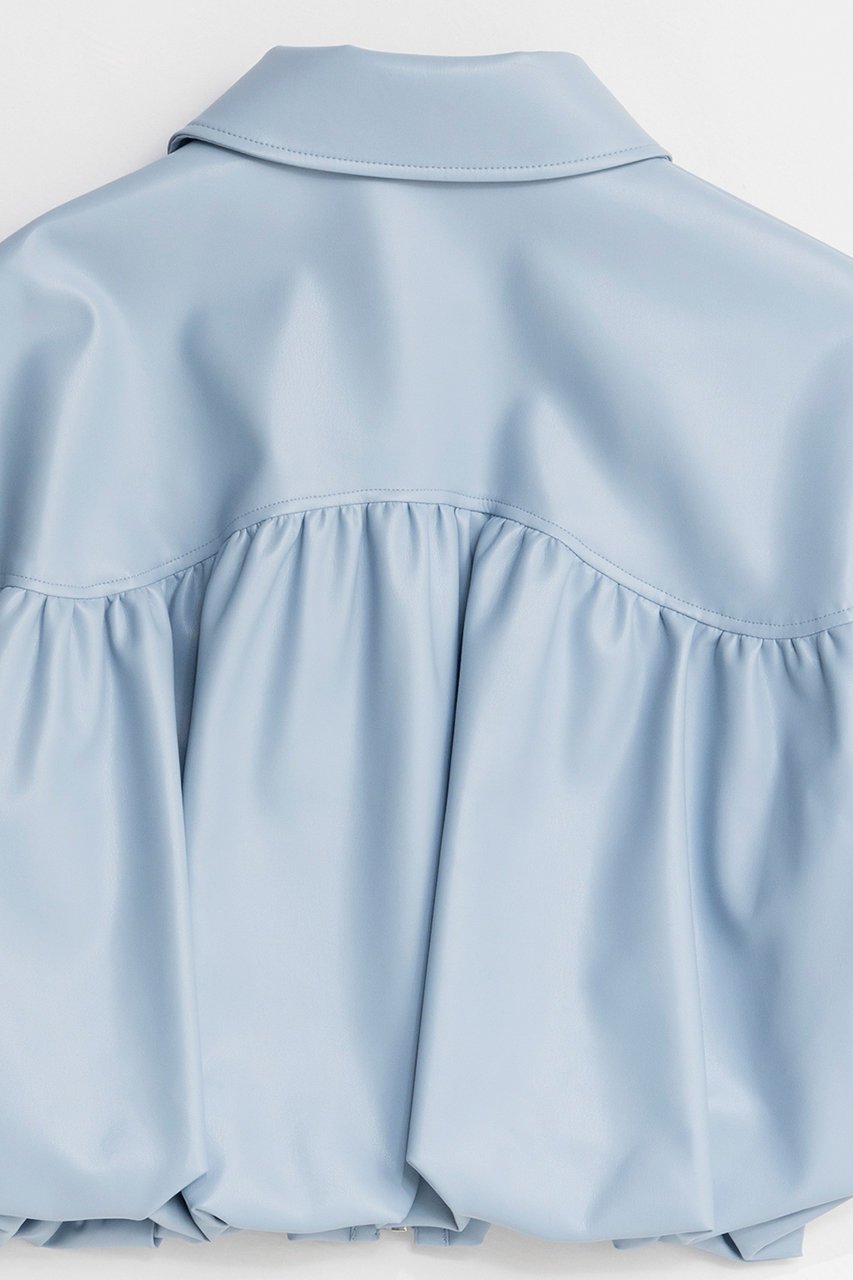 【メゾンスペシャル/MAISON SPECIAL】のGathered Balloon Vegan Leather Jacket/ギャザーバルーンフェイクレザージャケット 人気、トレンドファッション・服の通販 founy(ファニー) ファッション Fashion レディースファッション Fashion for Women アウター Coat / Outerwear Collection レディースジャケット・軽アウター Jackets 2026年 2026 ショート Short, Short Length ジャケット Jacket, Outerwear バランス Balance, Style Balance バルーン Balloon, Balloon Silhouette パターン Pattern, Design Print エレガント 上品 Elegant 夏 Summer 春 Spring S/S・春夏 SS, Spring/Summer, Warm Season other-5|ID: prp329100004807508 ipo3291000000034886320