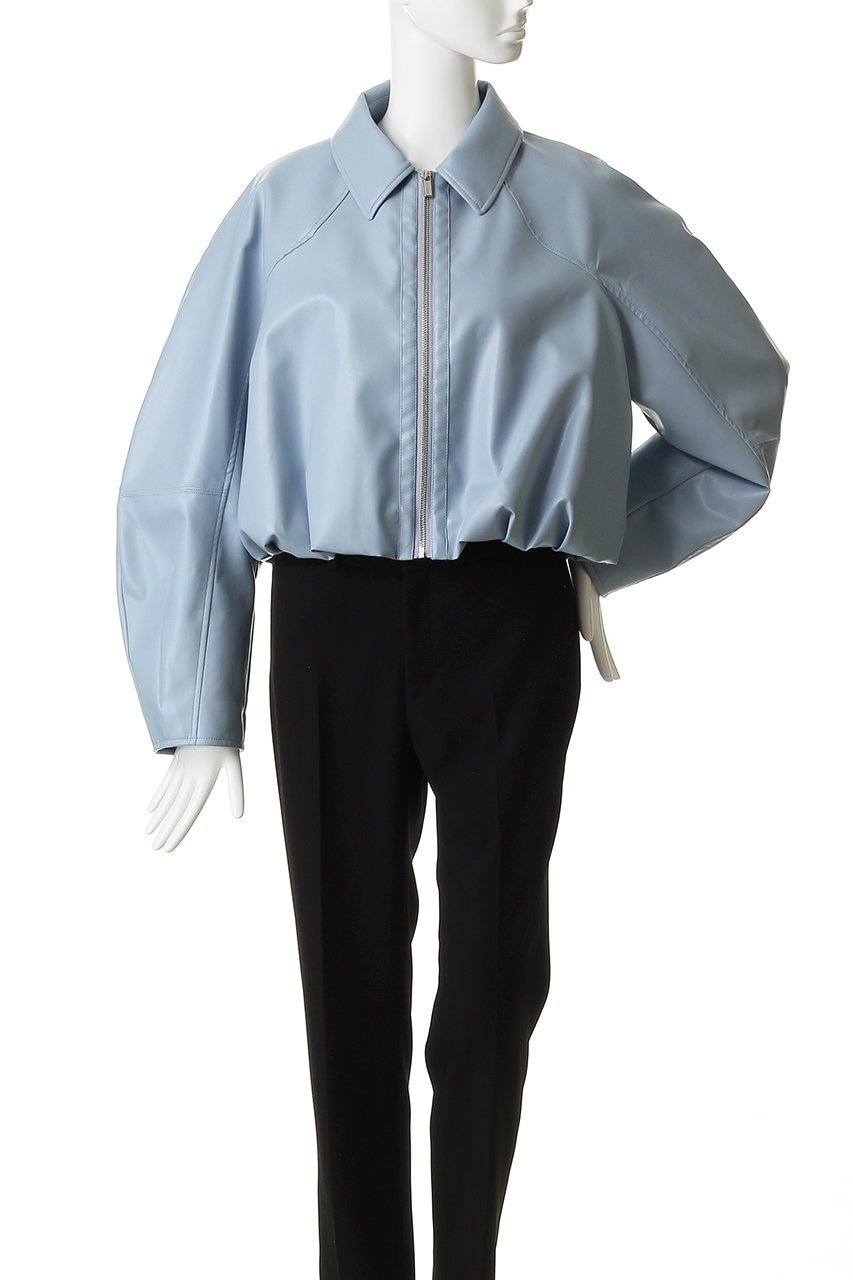 【メゾンスペシャル/MAISON SPECIAL】のGathered Balloon Vegan Leather Jacket/ギャザーバルーンフェイクレザージャケット 人気、トレンドファッション・服の通販 founy(ファニー) 　ファッション　Fashion　レディースファッション　Fashion for Women　アウター　Coat / Outerwear Collection　レディースジャケット・軽アウター　Jackets　2026年　2026　ショート　Short, Short Length　ジャケット　Jacket, Outerwear　バランス　Balance, Style Balance　バルーン　Balloon, Balloon Silhouette　パターン　Pattern, Design Print　エレガント 上品　Elegant　夏　Summer　春　Spring　S/S・春夏　SS, Spring/Summer, Warm Season　other-2|ID: prp329100004807508 ipo3291000000035760200