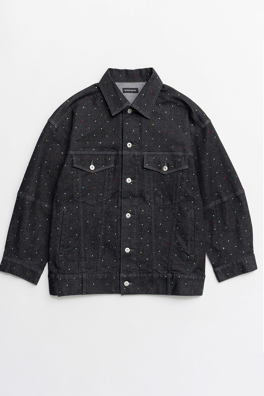 【メゾンスペシャル/MAISON SPECIAL】の2WAY Overstone Denim Jacket/2WAYオーバーストーンデニムジャケット 人気、トレンドファッション・服の通販 founy(ファニー) ファッション Fashion レディースファッション Fashion for Women アウター Coat / Outerwear Collection レディースジャケット・軽アウター Jackets ブルゾンジャケット・スポーティアウター Blouson Jackets デニムジャケット / カジュアルアウター Denim Jackets 春 Spring カラフル Colorful Design ジャケット Jacket, Outerwear ストーン Stone, Gem-Like デニム Denim, Jeans Material ブルゾン Blouson, Bomber Jacket ラップ Wrap, Wrap Design S/S・春夏 SS, Spring/Summer, Warm Season 夏 Summer 2026年 2026 other-2|ID: prp329100004807510 ipo3291000000034886337