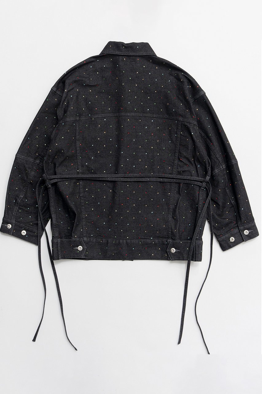 【メゾンスペシャル/MAISON SPECIAL】の2WAY Overstone Denim Jacket/2WAYオーバーストーンデニムジャケット 人気、トレンドファッション・服の通販 founy(ファニー) ファッション Fashion レディースファッション Fashion for Women アウター Coat / Outerwear Collection レディースジャケット・軽アウター Jackets ブルゾンジャケット・スポーティアウター Blouson Jackets デニムジャケット / カジュアルアウター Denim Jackets 春 Spring カラフル Colorful Design ジャケット Jacket, Outerwear ストーン Stone, Gem-Like デニム Denim, Jeans Material ブルゾン Blouson, Bomber Jacket ラップ Wrap, Wrap Design S/S・春夏 SS, Spring/Summer, Warm Season 夏 Summer 2026年 2026 other-3|ID: prp329100004807510 ipo3291000000034886338