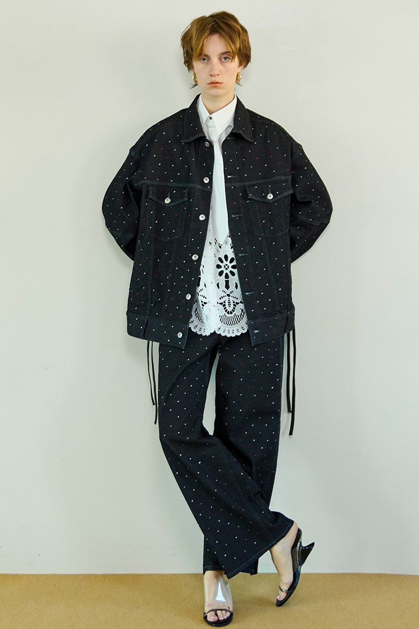 【メゾンスペシャル/MAISON SPECIAL】の2WAY Overstone Denim Jacket/2WAYオーバーストーンデニムジャケット 人気、トレンドファッション・服の通販 founy(ファニー) ファッション Fashion レディースファッション Fashion for Women アウター Coat / Outerwear Collection レディースジャケット・軽アウター Jackets ブルゾンジャケット・スポーティアウター Blouson Jackets デニムジャケット / カジュアルアウター Denim Jackets 春 Spring カラフル Colorful Design ジャケット Jacket, Outerwear ストーン Stone, Gem-Like デニム Denim, Jeans Material ブルゾン Blouson, Bomber Jacket ラップ Wrap, Wrap Design S/S・春夏 SS, Spring/Summer, Warm Season 夏 Summer 2026年 2026 other-8|ID: prp329100004807510 ipo3291000000034886343