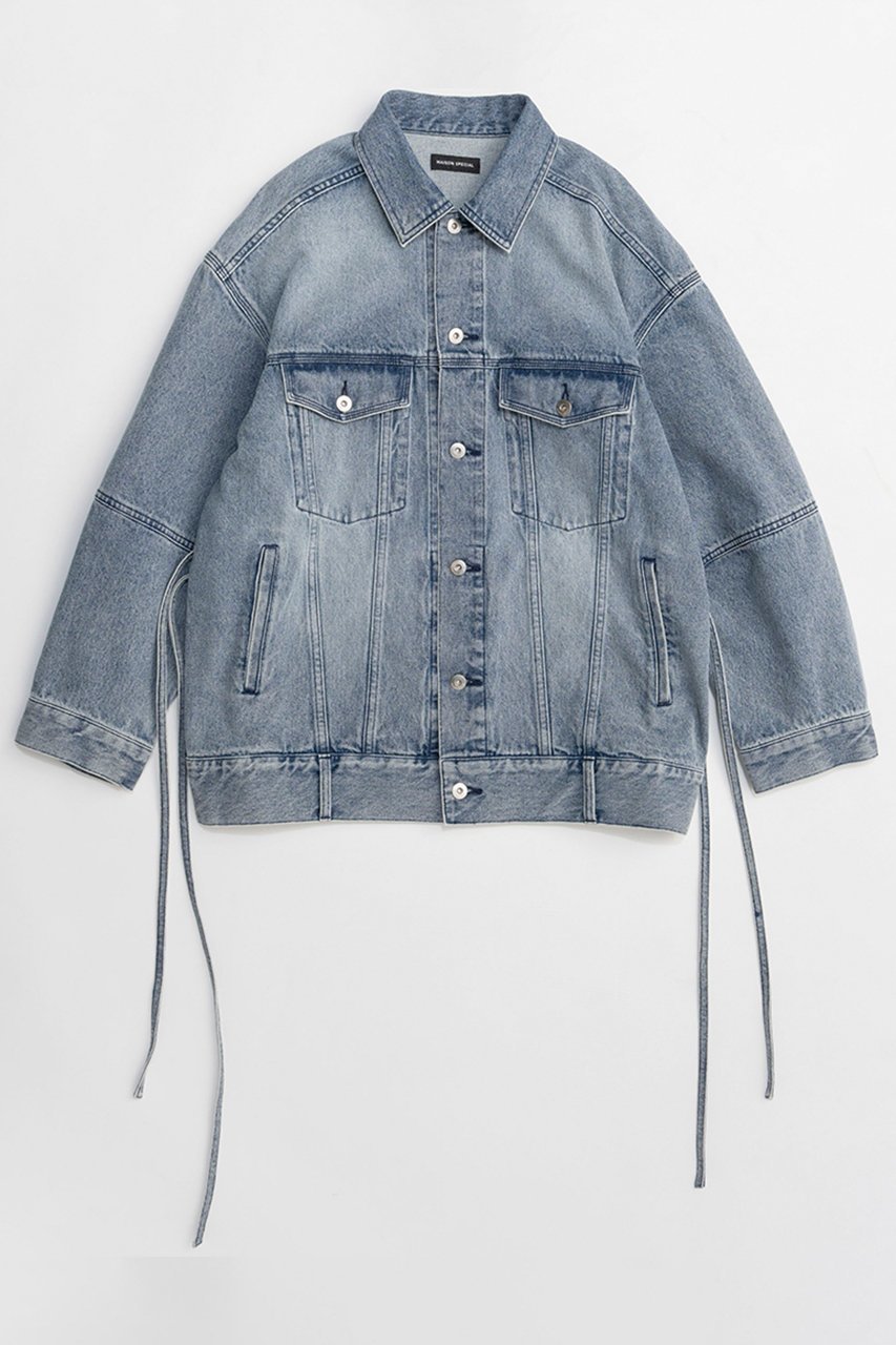 【メゾンスペシャル/MAISON SPECIAL】の2WAY Over Denim Jacket/2WAYオーバーデニムジャケット インテリア・キッズ・メンズ・レディースファッション・服の通販 founy(ファニー) ファッション Fashion レディースファッション Fashion for Women アウター Coat / Outerwear Collection レディースジャケット・軽アウター Jackets ブルゾンジャケット・スポーティアウター Blouson Jackets デニムジャケット / カジュアルアウター Denim Jackets 春 Spring ジャケット Jacket, Outerwear デニム Denim, Jeans Material フィット Fit, Slim Fit ブルゾン Blouson, Bomber Jacket ラップ Wrap, Wrap Design S/S・春夏 SS, Spring/Summer, Warm Season 夏 Summer 2026年 2026 BLU(ブルー)|ID: prp329100004807511 ipo3291000000034886345