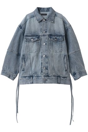 【メゾンスペシャル/MAISON SPECIAL】の2WAY Over Denim Jacket/2WAYオーバーデニムジャケット 人気、トレンドファッション・服の通販 founy(ファニー) ファッション Fashion レディースファッション Fashion for Women アウター Coat / Outerwear Collection レディースジャケット・軽アウター Jackets ブルゾンジャケット・スポーティアウター Blouson Jackets デニムジャケット / カジュアルアウター Denim Jackets ジャケット Jacket, Outerwear デニム Denim, Jeans Material フィット Fit, Slim Fit ブルゾン Blouson, Bomber Jacket ラップ Wrap, Wrap Design |ID:prp329100004807511