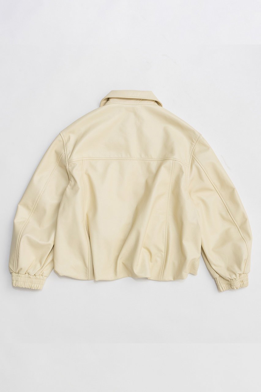 【メゾンスペシャル/MAISON SPECIAL】のVoluminous Leather Blouson/ボリューミーレザーブルゾン 人気、トレンドファッション・服の通販 founy(ファニー) ファッション Fashion レディースファッション Fashion for Women アウター Coat / Outerwear Collection レディースジャケット・軽アウター Jackets ブルゾンジャケット・スポーティアウター Blouson Jackets 2026年 2026 ジャケット Jacket, Outerwear スラックス Slacks, Dress Pants デニム Denim, Jeans Material フェミニン Feminine, Girly フォルム Silhouette, Form ブルゾン Blouson, Bomber Jacket 今季 This Season, Current Season 夏 Summer 春 Spring S/S・春夏 SS, Spring/Summer, Warm Season other-5|ID: prp329100004807512 ipo3291000000034886360