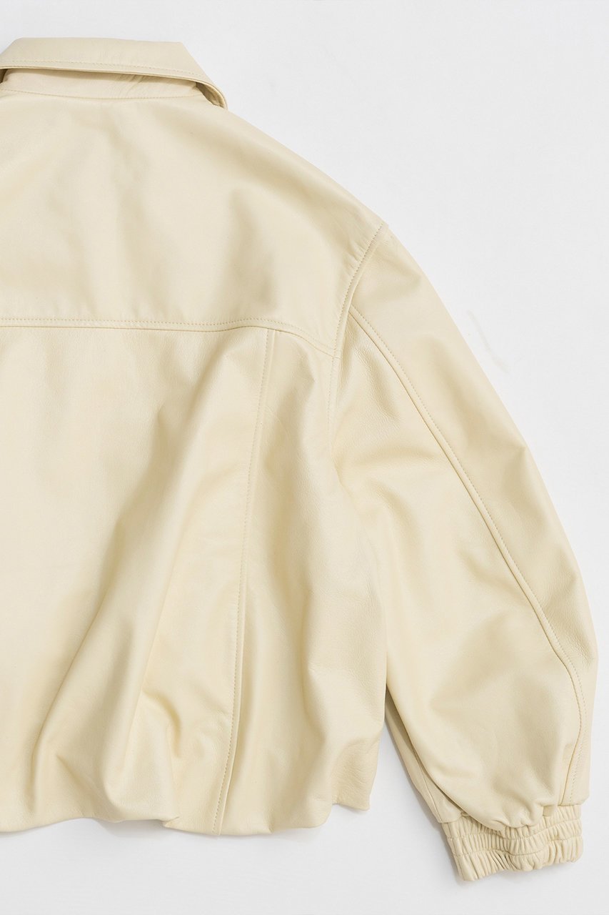 【メゾンスペシャル/MAISON SPECIAL】のVoluminous Leather Blouson/ボリューミーレザーブルゾン 人気、トレンドファッション・服の通販 founy(ファニー) ファッション Fashion レディースファッション Fashion for Women アウター Coat / Outerwear Collection レディースジャケット・軽アウター Jackets ブルゾンジャケット・スポーティアウター Blouson Jackets 2026年 2026 ジャケット Jacket, Outerwear スラックス Slacks, Dress Pants デニム Denim, Jeans Material フェミニン Feminine, Girly フォルム Silhouette, Form ブルゾン Blouson, Bomber Jacket 今季 This Season, Current Season 夏 Summer 春 Spring S/S・春夏 SS, Spring/Summer, Warm Season other-6|ID: prp329100004807512 ipo3291000000034886361