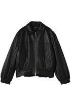 【メゾンスペシャル/MAISON SPECIAL】のVoluminous Leather Blouson/ボリューミーレザーブルゾン BLK(ブラック)|ID: prp329100004807512 ipo3291000000036043135