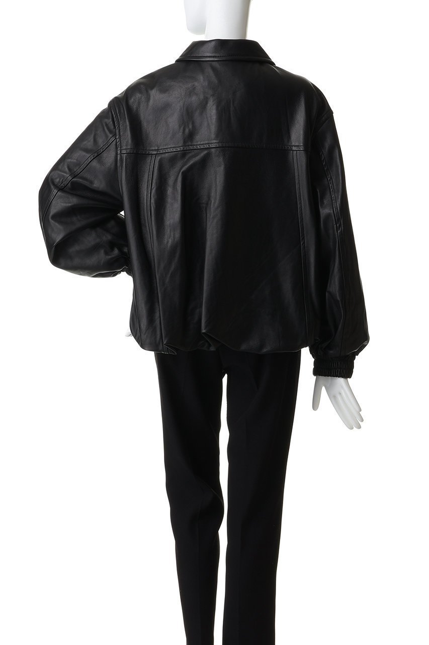 【メゾンスペシャル/MAISON SPECIAL】のVoluminous Leather Blouson/ボリューミーレザーブルゾン 人気、トレンドファッション・服の通販 founy(ファニー) 　ファッション　Fashion　レディースファッション　Fashion for Women　アウター　Coat / Outerwear Collection　レディースジャケット・軽アウター　Jackets　ブルゾンジャケット・スポーティアウター　Blouson Jackets　ジャケット　Jacket, Outerwear　スラックス　Slacks, Dress Pants　デニム　Denim, Jeans Material　フェミニン　Feminine, Girly　フォルム　Silhouette, Form　ブルゾン　Blouson, Bomber Jacket　今季　This Season, Current Season　other-4|ID: prp329100004807512 ipo3291000000036623211