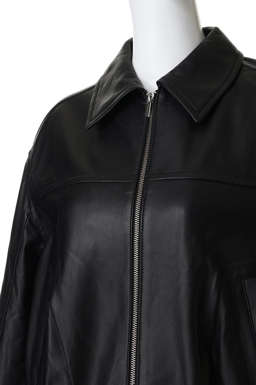 【メゾンスペシャル/MAISON SPECIAL】のVoluminous Leather Blouson/ボリューミーレザーブルゾン 人気、トレンドファッション・服の通販 founy(ファニー) 　ファッション　Fashion　レディースファッション　Fashion for Women　アウター　Coat / Outerwear Collection　レディースジャケット・軽アウター　Jackets　ブルゾンジャケット・スポーティアウター　Blouson Jackets　ジャケット　Jacket, Outerwear　スラックス　Slacks, Dress Pants　デニム　Denim, Jeans Material　フェミニン　Feminine, Girly　フォルム　Silhouette, Form　ブルゾン　Blouson, Bomber Jacket　今季　This Season, Current Season　other-5|ID: prp329100004807512 ipo3291000000036623213