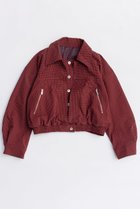【メゾンスペシャル/MAISON SPECIAL】のLayered Check Blouson/レイヤードチェックブルゾン 人気、トレンドファッション・服の通販 founy(ファニー) ファッション Fashion レディースファッション Fashion for Women アウター Coat / Outerwear Collection レディースジャケット・軽アウター Jackets ブルゾンジャケット・スポーティアウター Blouson Jackets 春 Spring コンパクト Compact, Small Size ショート Short, Short Length シンプル Simple, Minimal ジャケット Jacket, Outerwear タフタ Taffeta, Structured Fabric チェック Check, Plaid, Tartan トレンド Trend, Trending Now バランス Balance, Style Balance ブルゾン Blouson, Bomber Jacket S/S・春夏 SS, Spring/Summer, Warm Season 夏 Summer 2026年 2026 thumbnail BRD(ボルドー)|ID: prp329100004807513 ipo3291000000034886366