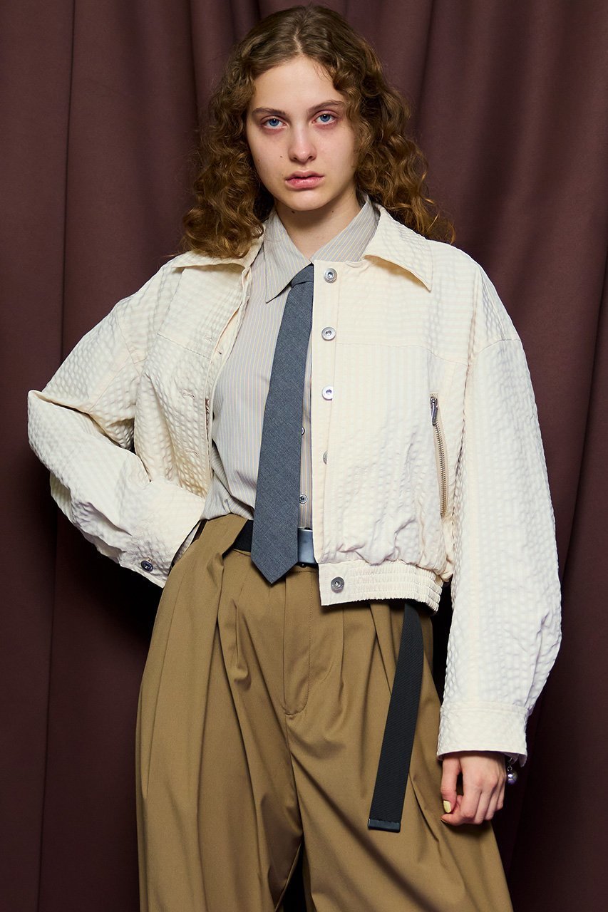 【メゾンスペシャル/MAISON SPECIAL】のLayered Check Blouson/レイヤードチェックブルゾン 人気、トレンドファッション・服の通販 founy(ファニー) ファッション Fashion レディースファッション Fashion for Women アウター Coat / Outerwear Collection レディースジャケット・軽アウター Jackets ブルゾンジャケット・スポーティアウター Blouson Jackets 春 Spring コンパクト Compact, Small Size ショート Short, Short Length シンプル Simple, Minimal ジャケット Jacket, Outerwear タフタ Taffeta, Structured Fabric チェック Check, Plaid, Tartan トレンド Trend, Trending Now バランス Balance, Style Balance ブルゾン Blouson, Bomber Jacket S/S・春夏 SS, Spring/Summer, Warm Season 夏 Summer 2026年 2026 other-2|ID: prp329100004807513 ipo3291000000034886368