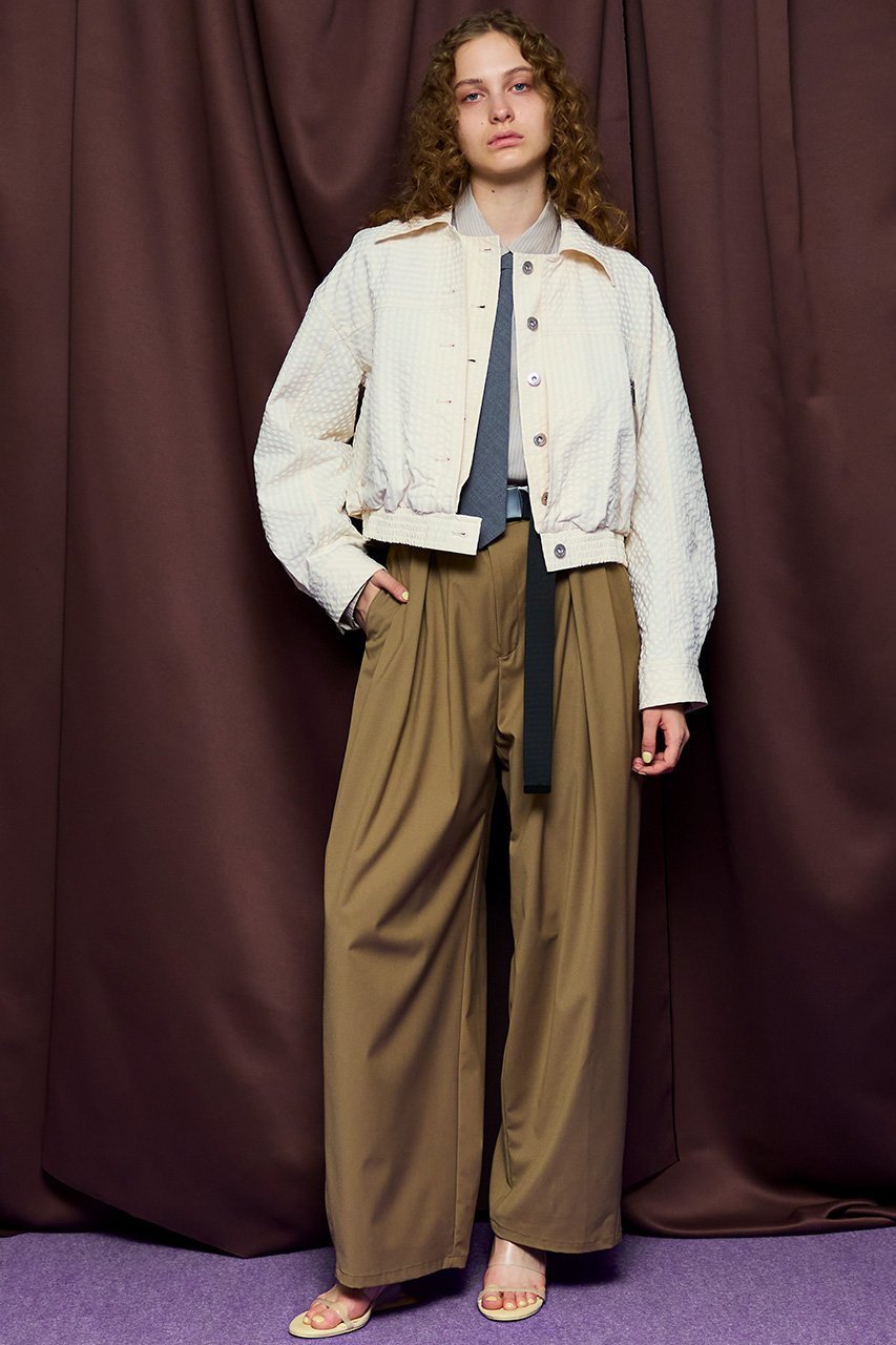 【メゾンスペシャル/MAISON SPECIAL】のLayered Check Blouson/レイヤードチェックブルゾン 人気、トレンドファッション・服の通販 founy(ファニー) ファッション Fashion レディースファッション Fashion for Women アウター Coat / Outerwear Collection レディースジャケット・軽アウター Jackets ブルゾンジャケット・スポーティアウター Blouson Jackets 春 Spring コンパクト Compact, Small Size ショート Short, Short Length シンプル Simple, Minimal ジャケット Jacket, Outerwear タフタ Taffeta, Structured Fabric チェック Check, Plaid, Tartan トレンド Trend, Trending Now バランス Balance, Style Balance ブルゾン Blouson, Bomber Jacket S/S・春夏 SS, Spring/Summer, Warm Season 夏 Summer 2026年 2026 other-3|ID: prp329100004807513 ipo3291000000034886369