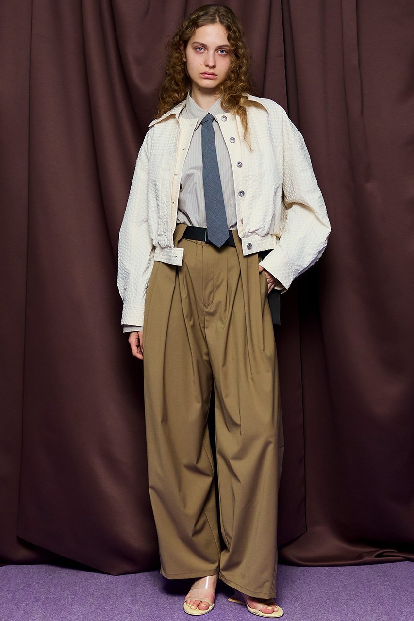 【メゾンスペシャル/MAISON SPECIAL】のLayered Check Blouson/レイヤードチェックブルゾン 人気、トレンドファッション・服の通販 founy(ファニー) ファッション Fashion レディースファッション Fashion for Women アウター Coat / Outerwear Collection レディースジャケット・軽アウター Jackets ブルゾンジャケット・スポーティアウター Blouson Jackets 春 Spring コンパクト Compact, Small Size ショート Short, Short Length シンプル Simple, Minimal ジャケット Jacket, Outerwear タフタ Taffeta, Structured Fabric チェック Check, Plaid, Tartan トレンド Trend, Trending Now バランス Balance, Style Balance ブルゾン Blouson, Bomber Jacket S/S・春夏 SS, Spring/Summer, Warm Season 夏 Summer 2026年 2026 other-4|ID: prp329100004807513 ipo3291000000034886370