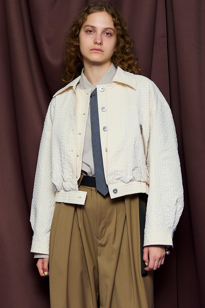 【メゾンスペシャル/MAISON SPECIAL】のLayered Check Blouson/レイヤードチェックブルゾン 人気、トレンドファッション・服の通販 founy(ファニー) ファッション Fashion レディースファッション Fashion for Women アウター Coat / Outerwear Collection レディースジャケット・軽アウター Jackets ブルゾンジャケット・スポーティアウター Blouson Jackets 春 Spring コンパクト Compact, Small Size ショート Short, Short Length シンプル Simple, Minimal ジャケット Jacket, Outerwear タフタ Taffeta, Structured Fabric チェック Check, Plaid, Tartan トレンド Trend, Trending Now バランス Balance, Style Balance ブルゾン Blouson, Bomber Jacket S/S・春夏 SS, Spring/Summer, Warm Season 夏 Summer 2026年 2026 other-6|ID: prp329100004807513 ipo3291000000034886372