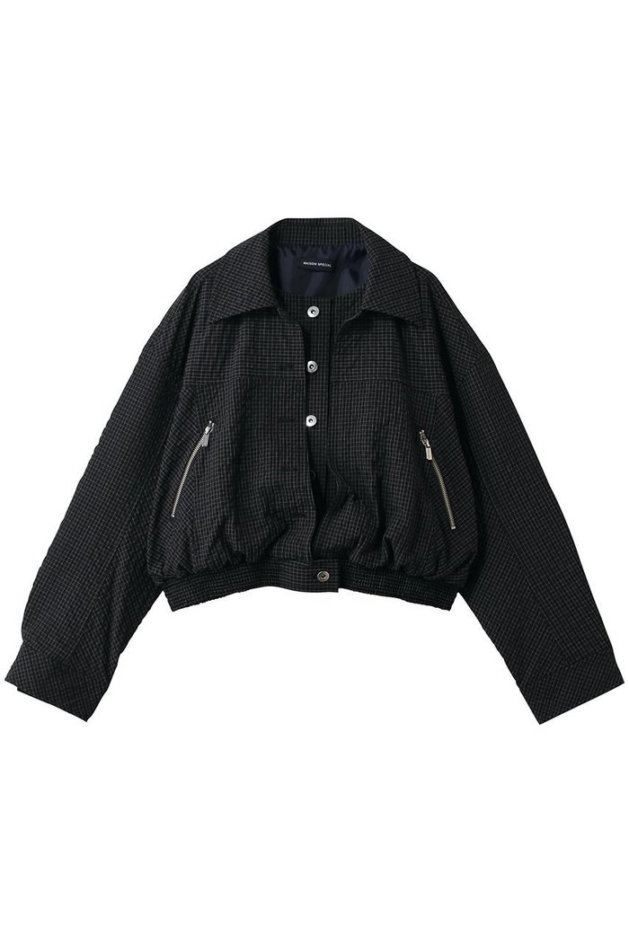 【メゾンスペシャル/MAISON SPECIAL】のLayered Check Blouson/レイヤードチェックブルゾン インテリア・キッズ・メンズ・レディースファッション・服の通販 founy(ファニー) https://founy.com/ ファッション Fashion レディースファッション Fashion for Women アウター Coat / Outerwear Collection レディースジャケット・軽アウター Jackets ブルゾンジャケット・スポーティアウター Blouson Jackets 春 Spring コンパクト Compact, Small Size ショート Short, Short Length シンプル Simple, Minimal ジャケット Jacket, Outerwear タフタ Taffeta, Structured Fabric チェック Check, Plaid, Tartan トレンド Trend, Trending Now バランス Balance, Style Balance ブルゾン Blouson, Bomber Jacket S/S・春夏 SS, Spring/Summer, Warm Season 夏 Summer 2026年 2026 |ID: prp329100004807513 ipo3291000000036043155