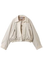 【メゾンスペシャル/MAISON SPECIAL】のLayered Check Blouson/レイヤードチェックブルゾン WHT(ホワイト)|ID: prp329100004807513 ipo3291000000036043164