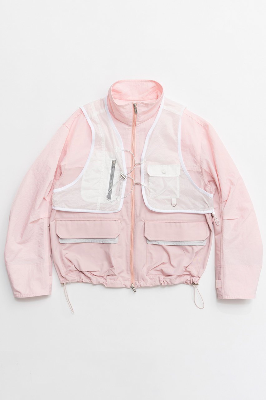 【メゾンスペシャル/MAISON SPECIAL】のBest Layered Mountain Jacket/ベストレイヤードマウンテンジャケット インテリア・キッズ・メンズ・レディースファッション・服の通販 founy(ファニー) ファッション Fashion レディースファッション Fashion for Women アウター Coat / Outerwear Collection レディースジャケット・軽アウター Jackets 2026年 2026 ジャケット Jacket, Outerwear スポーティ Sporty, Casual Athletic トレンド Trend, Trending Now フェミニン Feminine, Girly ベスト Vest, Waistcoat ミックス Mix, Mixed Style 夏 Summer 春 Spring S/S・春夏 SS, Spring/Summer, Warm Season PNK(ピンク)|ID: prp329100004807514 ipo3291000000034886375