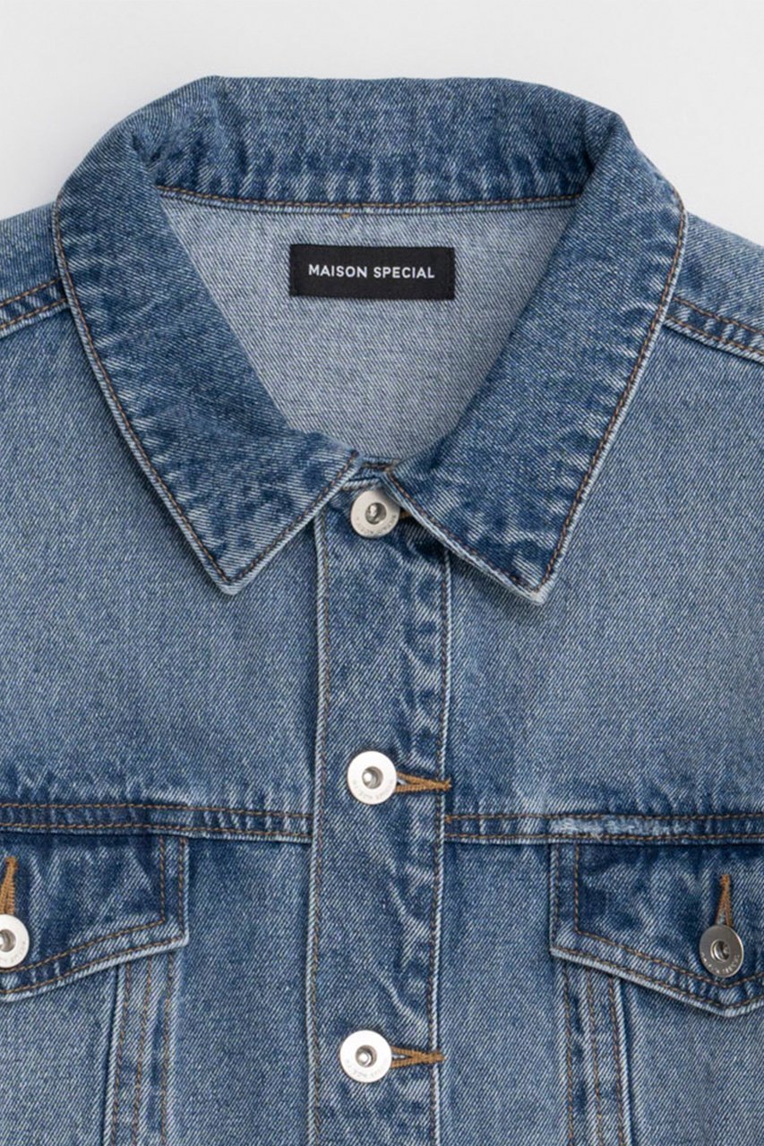 【メゾンスペシャル/MAISON SPECIAL】の2WAY Denim Short Jacket/2WAYデニムショートジャケット 人気、トレンドファッション・服の通販 founy(ファニー) ファッション Fashion レディースファッション Fashion for Women アウター Coat / Outerwear Collection レディースジャケット・軽アウター Jackets 春 Spring コンパクト Compact, Small Size ショート Short, Short Length シンプル Simple, Minimal ジャケット Jacket, Outerwear デニム Denim, Jeans Material トレンド Trend, Trending Now フェミニン Feminine, Girly ミックス Mix, Mixed Style S/S・春夏 SS, Spring/Summer, Warm Season おすすめ Recommended / Our Picks 夏 Summer 2026年 2026 other-2|ID: prp329100004807515 ipo3291000000034886387