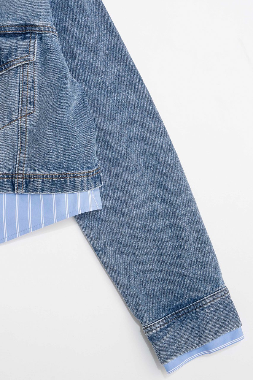 【メゾンスペシャル/MAISON SPECIAL】の2WAY Denim Short Jacket/2WAYデニムショートジャケット 人気、トレンドファッション・服の通販 founy(ファニー) ファッション Fashion レディースファッション Fashion for Women アウター Coat / Outerwear Collection レディースジャケット・軽アウター Jackets 春 Spring コンパクト Compact, Small Size ショート Short, Short Length シンプル Simple, Minimal ジャケット Jacket, Outerwear デニム Denim, Jeans Material トレンド Trend, Trending Now フェミニン Feminine, Girly ミックス Mix, Mixed Style S/S・春夏 SS, Spring/Summer, Warm Season おすすめ Recommended / Our Picks 夏 Summer 2026年 2026 other-4|ID: prp329100004807515 ipo3291000000034886389