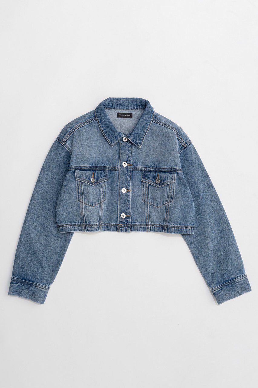 【メゾンスペシャル/MAISON SPECIAL】の2WAY Denim Short Jacket/2WAYデニムショートジャケット 人気、トレンドファッション・服の通販 founy(ファニー) ファッション Fashion レディースファッション Fashion for Women アウター Coat / Outerwear Collection レディースジャケット・軽アウター Jackets 春 Spring コンパクト Compact, Small Size ショート Short, Short Length シンプル Simple, Minimal ジャケット Jacket, Outerwear デニム Denim, Jeans Material トレンド Trend, Trending Now フェミニン Feminine, Girly ミックス Mix, Mixed Style S/S・春夏 SS, Spring/Summer, Warm Season おすすめ Recommended / Our Picks 夏 Summer 2026年 2026 other-8|ID: prp329100004807515 ipo3291000000034886393