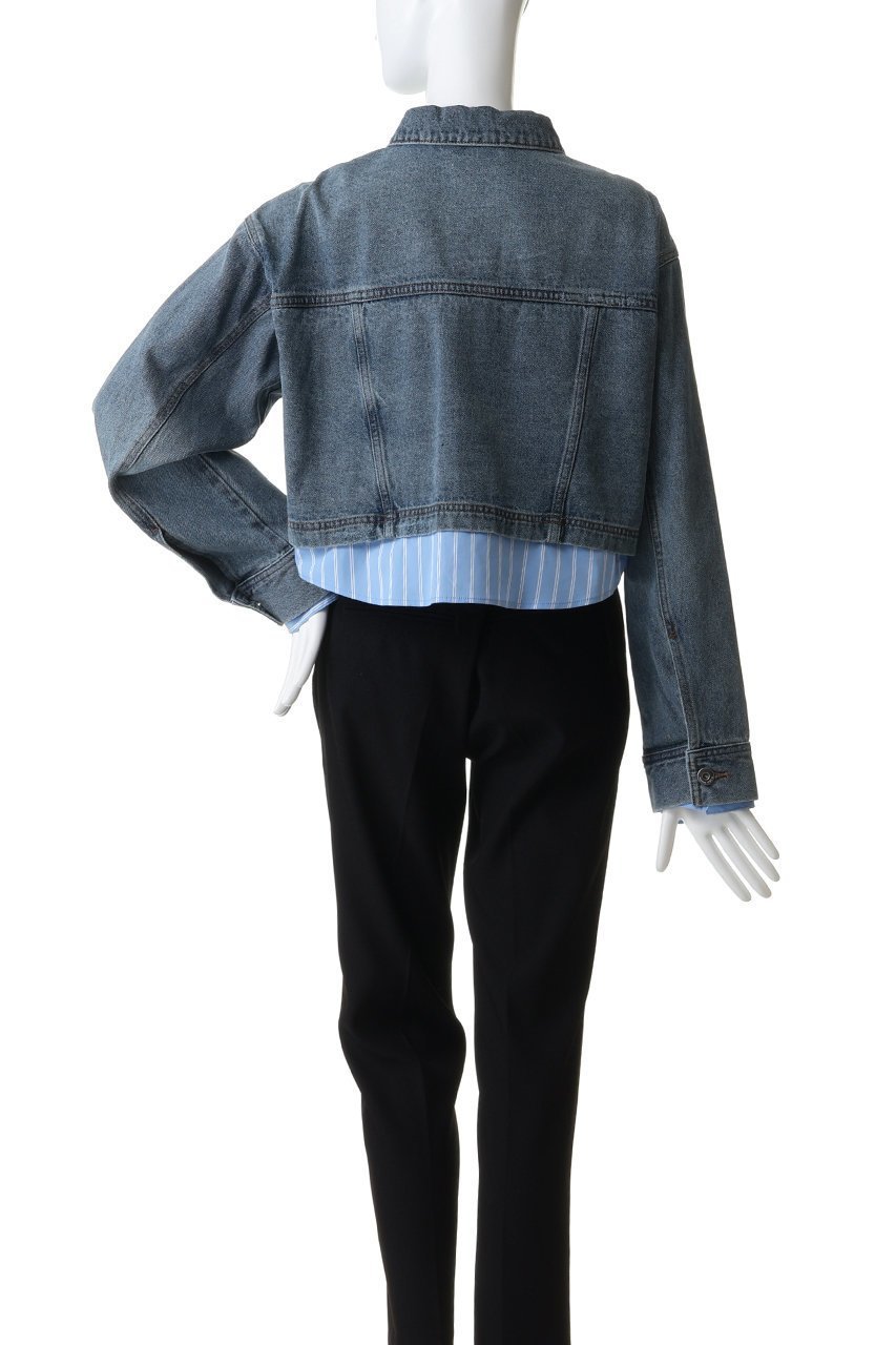 【メゾンスペシャル/MAISON SPECIAL】の2WAY Denim Short Jacket/2WAYデニムショートジャケット 人気、トレンドファッション・服の通販 founy(ファニー) 　ファッション　Fashion　レディースファッション　Fashion for Women　アウター　Coat / Outerwear Collection　レディースジャケット・軽アウター　Jackets　おすすめ　Recommended / Our Picks　コンパクト　Compact, Small Size　ショート　Short, Short Length　シンプル　Simple, Minimal　ジャケット　Jacket, Outerwear　デニム　Denim, Jeans Material　トレンド　Trend, Trending Now　フェミニン　Feminine, Girly　ミックス　Mix, Mixed Style　other-4|ID: prp329100004807515 ipo3291000000036891014