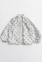 【メゾンスペシャル/MAISON SPECIAL】のDot Voluminous Balloon Blouson/ドットボリューミーバルーンブルゾン 人気、トレンドファッション・服の通販 founy(ファニー) ファッション Fashion レディースファッション Fashion for Women アウター Coat / Outerwear Collection レディースジャケット・軽アウター Jackets ブルゾンジャケット・スポーティアウター Blouson Jackets オケージョン Occasion Wear 春 Spring ジャカード/ジャガード Jacquard, Woven Pattern ジャケット Jacket, Outerwear スポーティ Sporty, Casual Athletic セットアップ Set-Up, Coordinated Outfit デニム Denim, Jeans Material トレンド Trend, Trending Now ドット Polka Dot, Dot Pattern バルーン Balloon, Balloon Silhouette フェミニン Feminine, Girly ブルゾン Blouson, Bomber Jacket ミックス Mix, Mixed Style S/S・春夏 SS, Spring/Summer, Warm Season 夏 Summer 2026年 2026 thumbnail WHT(ホワイト)|ID: prp329100004807516 ipo3291000000034886395