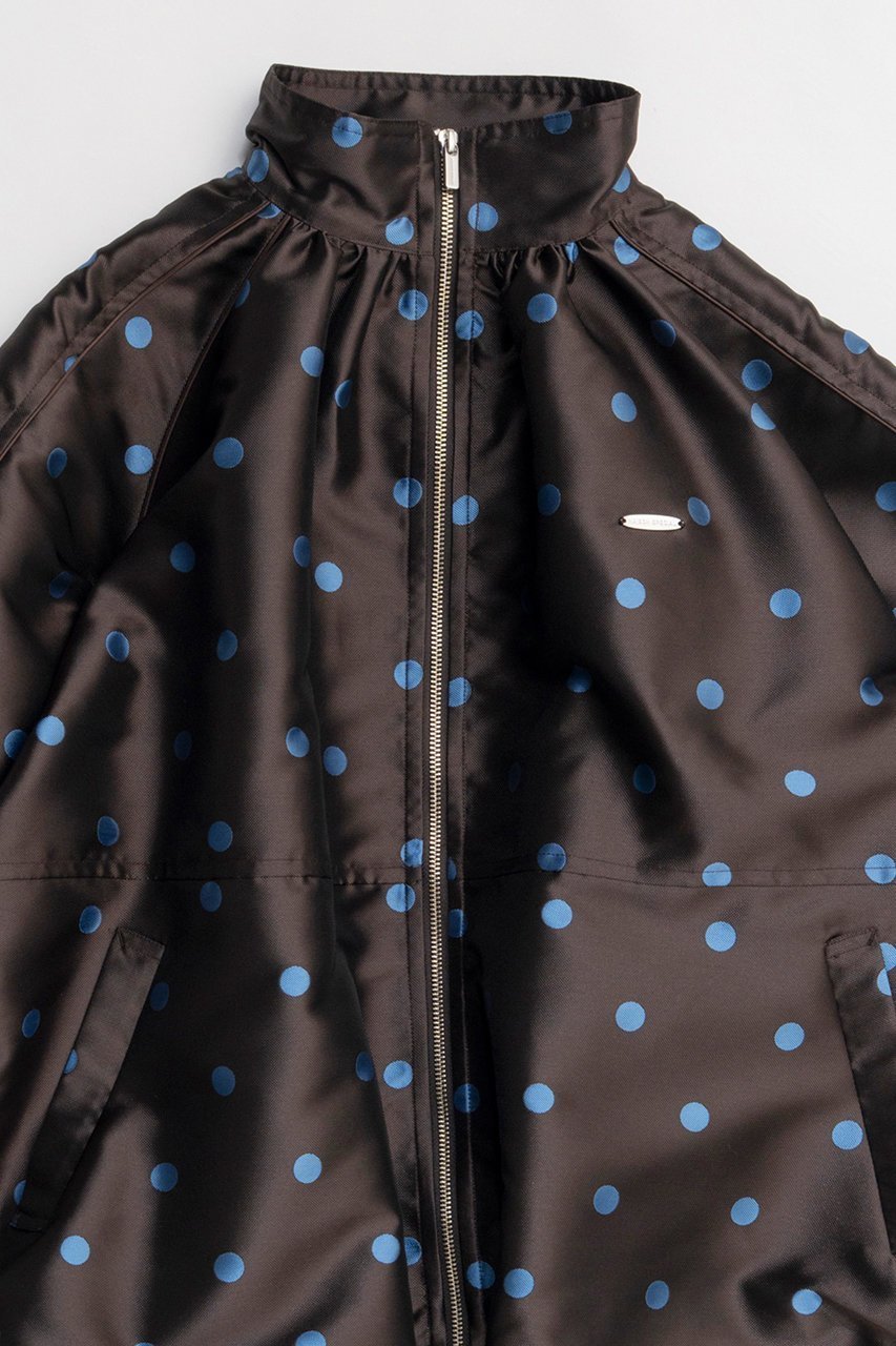 【メゾンスペシャル/MAISON SPECIAL】のDot Voluminous Balloon Blouson/ドットボリューミーバルーンブルゾン 人気、トレンドファッション・服の通販 founy(ファニー) ファッション Fashion レディースファッション Fashion for Women アウター Coat / Outerwear Collection レディースジャケット・軽アウター Jackets ブルゾンジャケット・スポーティアウター Blouson Jackets オケージョン Occasion Wear 春 Spring ジャカード/ジャガード Jacquard, Woven Pattern ジャケット Jacket, Outerwear スポーティ Sporty, Casual Athletic セットアップ Set-Up, Coordinated Outfit デニム Denim, Jeans Material トレンド Trend, Trending Now ドット Polka Dot, Dot Pattern バルーン Balloon, Balloon Silhouette フェミニン Feminine, Girly ブルゾン Blouson, Bomber Jacket ミックス Mix, Mixed Style S/S・春夏 SS, Spring/Summer, Warm Season 夏 Summer 2026年 2026 other-2|ID: prp329100004807516 ipo3291000000034886397
